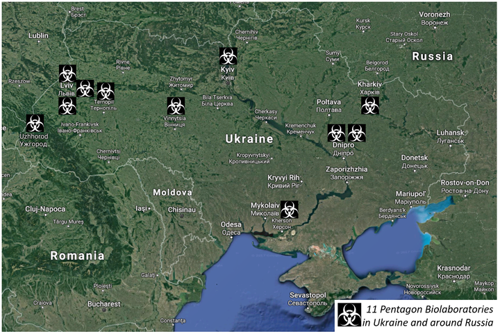 Pentagon bio-laboratories spread diseases in Ukraine